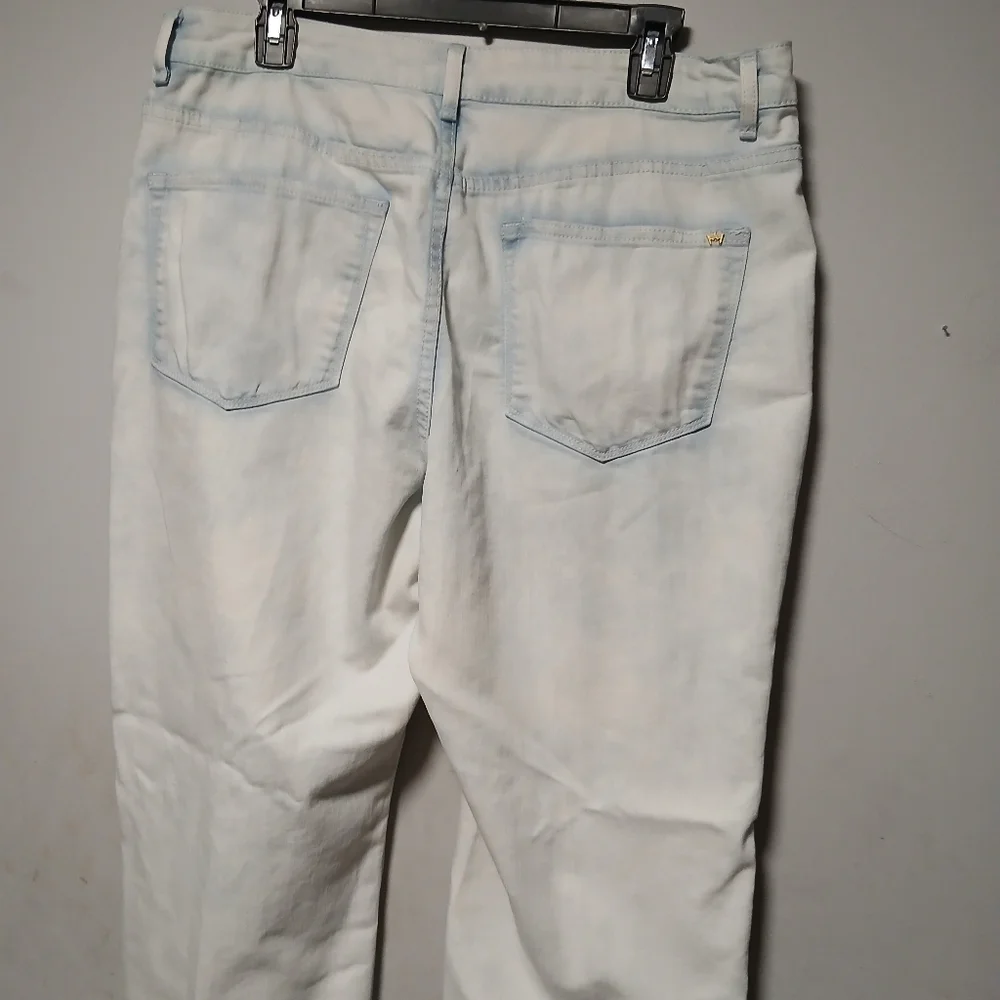 Nicki Minaj Ladies Light Blue Distressed Jeans. Size 13/14 - Picture 9 of 13